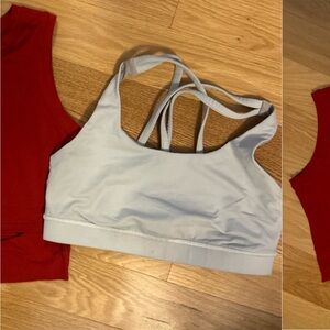 White lululemon Sports Bra